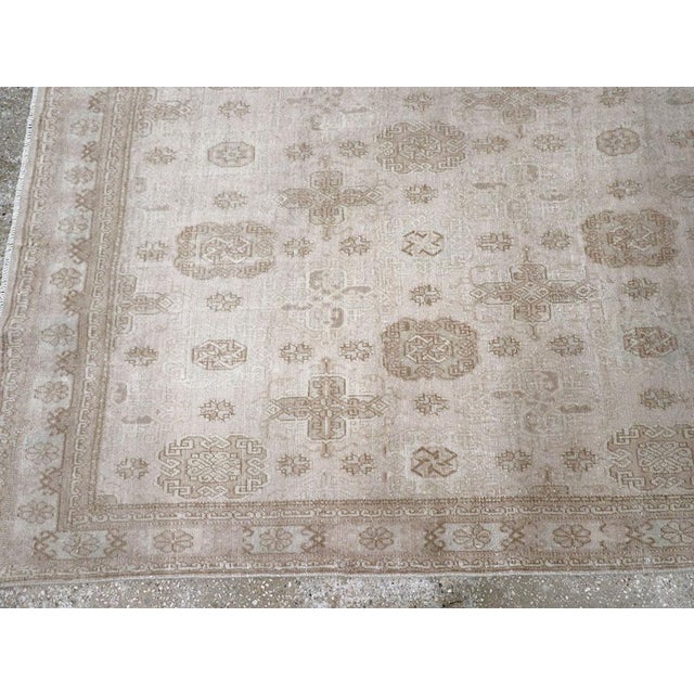 Textile Galerie Shabab Collection Mid-20th Century Turkish Anatolian Accent Rug For Sale - Image 7 of 10