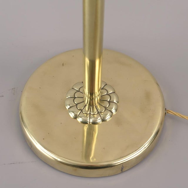 Art Deco Adjustable Brass Floor Lamp, Münich, 1930s For Sale - Image 11 of 13