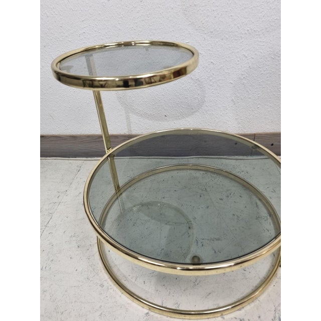 Vintage Copper Folding Side Table, 1970s For Sale - Image 6 of 9