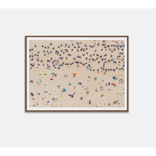 Edition Aerial Views Bernhard Lang Image: EFI_Beachchairs_001 Size A: 59,0 x 41,7 inches, 150 x 106 cm Captured in 2018 of...