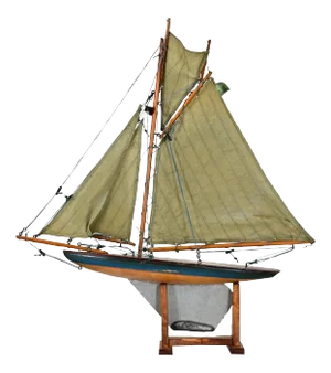 Scottish Early 20th Century Pond Yacht