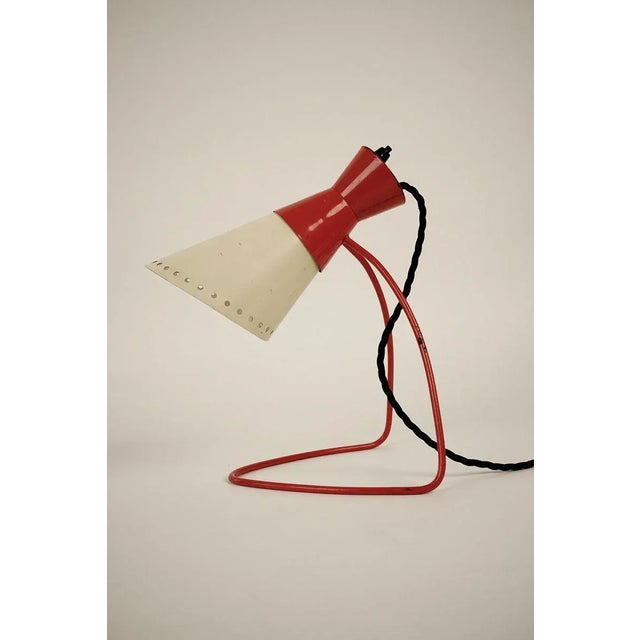 Josef Hurka Mid-Century Table Lamp by Josef Hurka for Napako, 1958 For Sale - Image 4 of 11