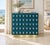 Petrol Blue Murano Glass 90-Sphere Cabinet on Brass Plinth from Justfurnituress SRL For Sale - Image 6 of 9