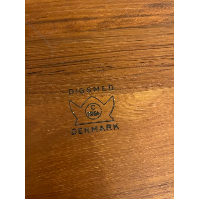 Mid-Century Modern Extra Large Mid-Century Teak Tray by Digsmed Denmark For Sale - Image 3 of 3