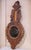 19th Century French Black Forest Carved Walnut Wall Barometer Thermometer For Sale - Image 9 of 9