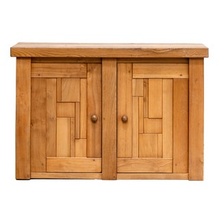 Vintage Sideboard in Elm, 1970 For Sale
