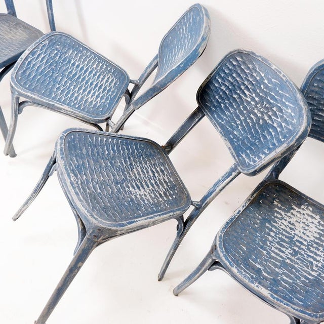 Salon De Provence Chairs by Gaston Viort, 1930s, Set of 4 For Sale - Image 9 of 16
