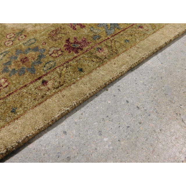 Indian Vintage Handmade Indian Rug. 9'10"x 14' For Sale - Image 3 of 18