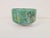 Vintage Handmade Green Luster Glaze Ceramic Bowl, 1960 For Sale - Image 3 of 8