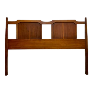 Mid Century Modern Full Size Headboard, C. 1960's