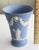 Mid-Century Modern Vintage MCM Wedgwood Jasperware Trumpet Vase For Sale - Image 3 of 6