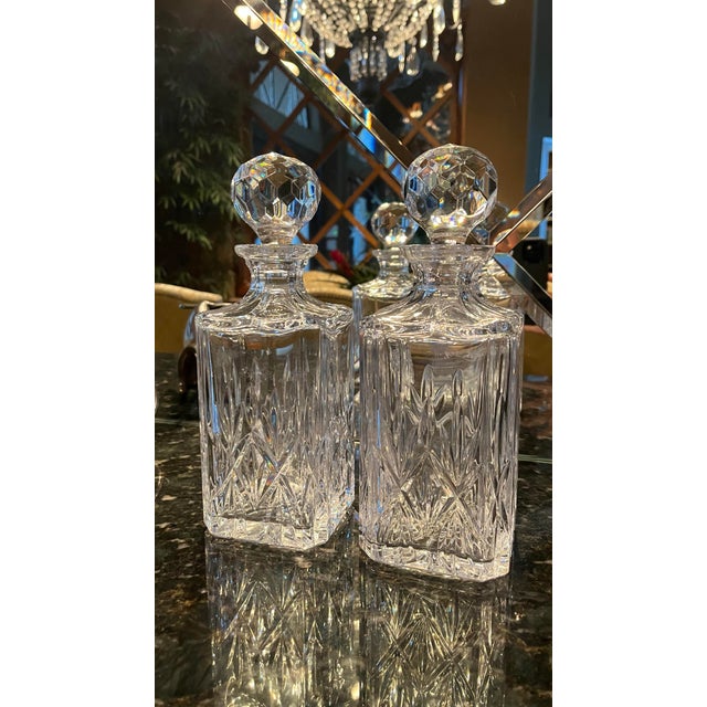 1980s Tiffany and Co. Decanters- a Pair For Sale In West Palm - Image 6 of 8