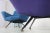 Set of Italian Lounge Chairs in Blue and Violet by Lenzi for Studio Tecnico, 1950s For Sale - Image 16 of 18