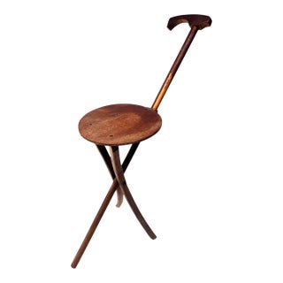 Vintage Kan-O-Seat Folding Seat Stafford Johnson Ionia Michigan Patent 1925 For Sale