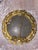 Ornate Gilt Brass Oval Frame With a Madonna and Child Print. For Sale In Miami - Image 6 of 7