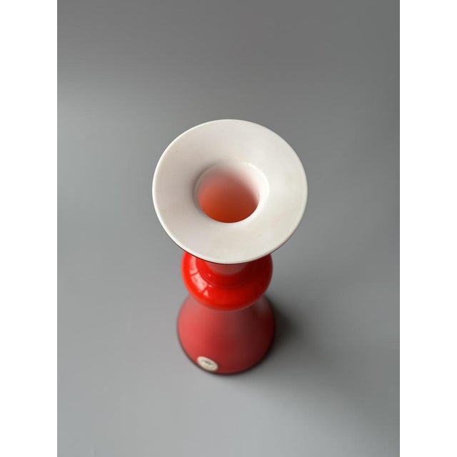 Danish Blown Glass Soliflore Vase from Kastrup Holmegaard, 1960s For Sale - Image 3 of 9