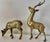 Metal Solid Brass Deers, Pair For Sale - Image 7 of 7