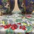 1960s Pair of Vintage Chinese Famille Rose Hexagonal Vases For Sale - Image 5 of 12
