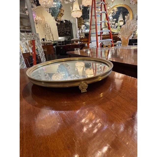 Gold 19th Century Mirror French Plateau For Sale - Image 8 of 8