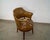 Mid-Century Modern 1960’s Mid-Century Modern Leather & Walnut Swivel Armchair For Sale - Image 3 of 12