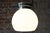 Bauhaus Bauhaus Ceiling Lamp in Chrome-Plated Steel and Opal Glass, Czech, 1930s For Sale - Image 3 of 5