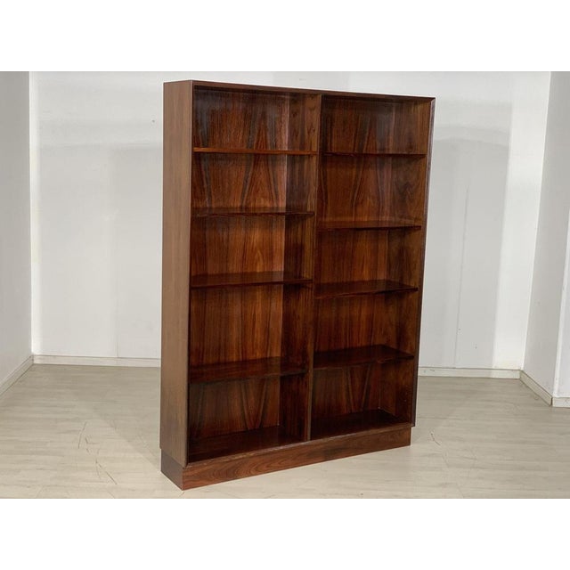 Mid-Century Rosewood Bookcase Shelf For Sale - Image 3 of 7