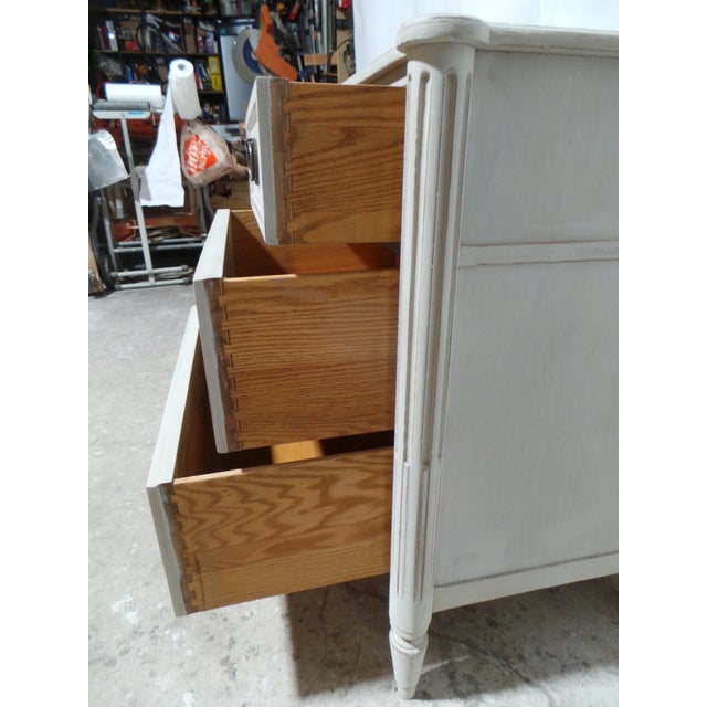 Gustavian Style Unique 7 Drawer Dresser For Sale In Miami - Image 6 of 10