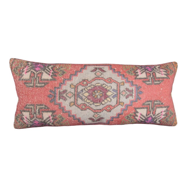Contemporary Handmade Vintage Tribal Pillow Cover For Sale