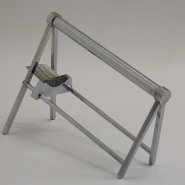 1930s Modernistic Bottle Holder by Jacques Adnet, 1930s For Sale - Image 5 of 18