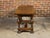 Brown Danish Langeland Late 19th Century Oak Table With Carved Apron and Turned Legs For Sale - Image 8 of 12