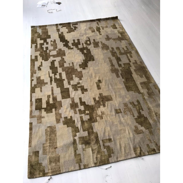Arthur Dunnam Abstract Design Handmade Rug for Doris Leslie Blau For Sale - Image 4 of 6