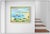 Message us to inquire about custom framing options! (Included for free with every purchase) The artwork here, "La Plage A...