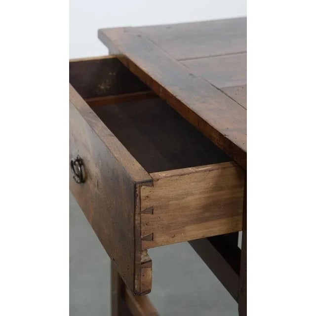 Antique French Dining Table in Fruit Wood, 1700s For Sale - Image 10 of 18