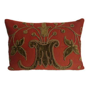 18th Century Florentine Velvet Decorative Pillow