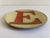 American John Derian Letter "E" Decoupage Plate For Sale - Image 3 of 5