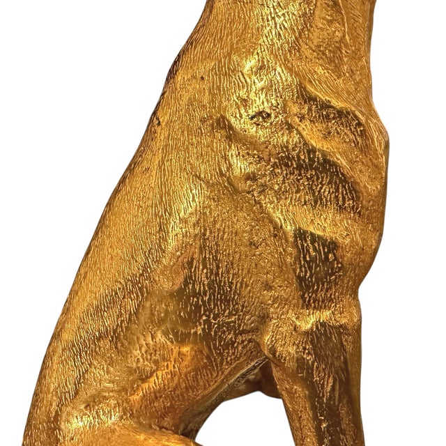 Gilt Bronze Labrador Retriever For Sale - Image 13 of 15