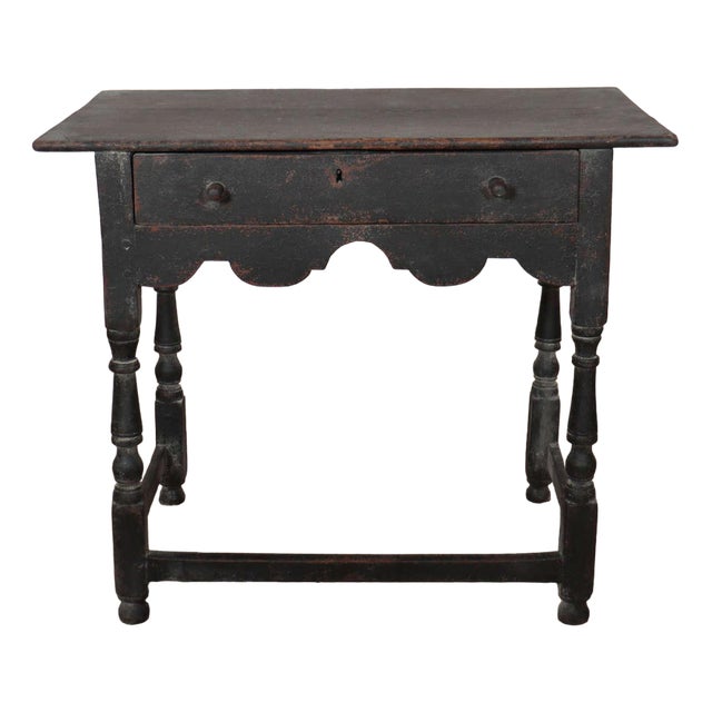 18th Century English Painted Side Table For Sale