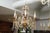 1930s Genovese Two-Tone Giltwood & Crystal Chandelier, Italy For Sale - Image 13 of 17
