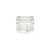 Vintage Mid Century Modern Rectangular Crystal Ashtray For Sale In Salt Lake City - Image 6 of 8