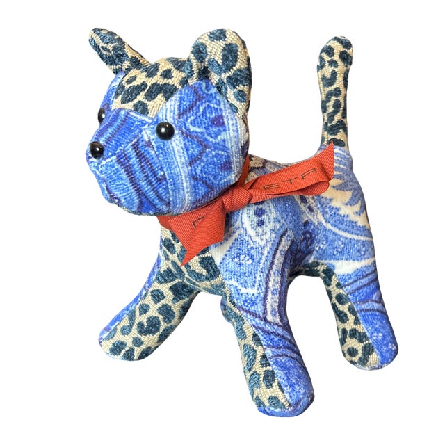 Modern Etro Paisley Terrycloth Patchwork Kitten For Sale - Image 3 of 3