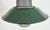 Industrial Green Enamel and Cast Iron Pendant Light, 1960s For Sale - Image 4 of 16