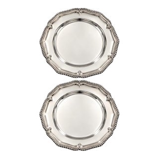 Pair Tiffany 12" Serving Trays For Sale