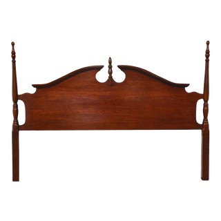 Solid Cherry King Headboard For Sale