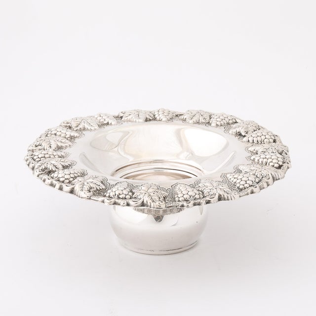 Mid-Century Modernist Sterling Silver Grape & Vine Motif Mayim Achronim For Sale - Image 15 of 17