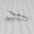 Art Deco Early 20th Century Art Deco Diamond Solitaire Ring 18k White Gold Filigree Size 7.5 For Sale - Image 3 of 8