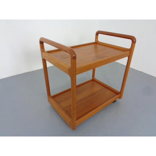 Teak Tea Cart by Cado, Denmark, 1970s For Sale - Image 15 of 15