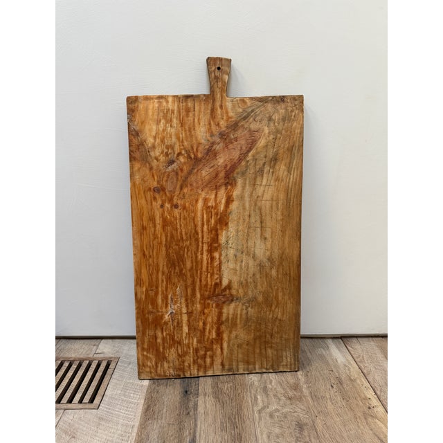 Wood Oversized Rectangle Wood Serving Charcuterie Board For Sale - Image 7 of 7