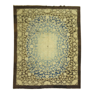 Zabihi Collection Floral Antique Chinee Rug