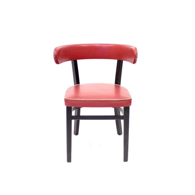 Hugging Chair by Werner West for Wilhelm Schauman Ltd, 1940s For Sale - Image 4 of 13