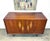 Mid Century Modern Walnut, Cane & Brass Credenza / Media Stereo Cabinet Restored For Sale In New York - Image 6 of 12